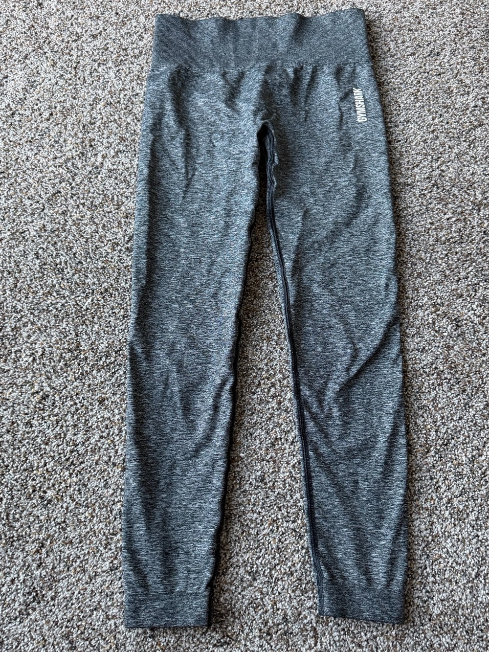 Gymshark Gray Marl Seamless High Waisted Leggings Estimated Medium